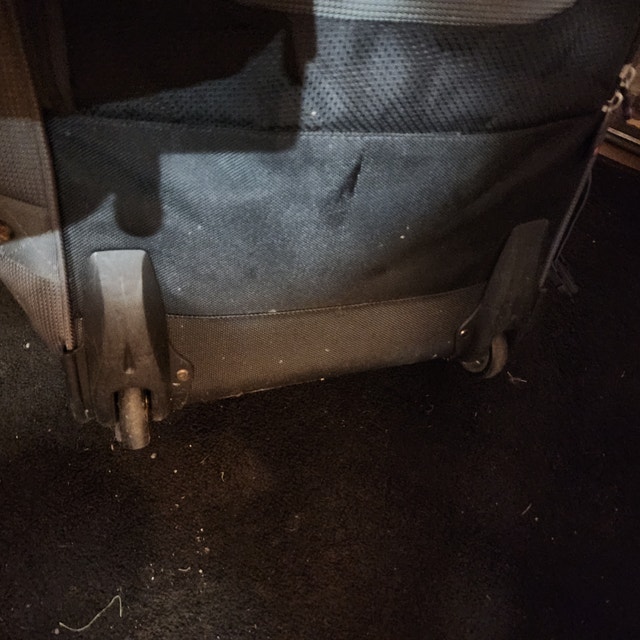 Large Gray Wheeled Backpack/Suitcase - photo 5