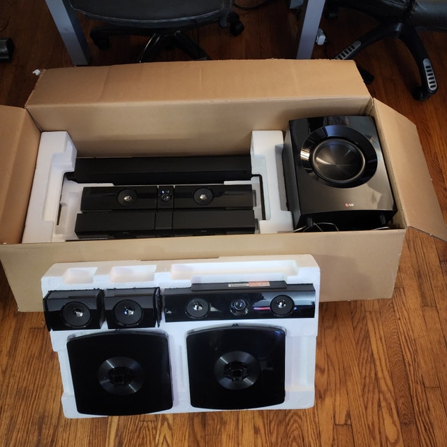 LG 5.1 Surround Speakers (4 Ohm Speakers, 3 Ohm Subwoofer) - photo 2