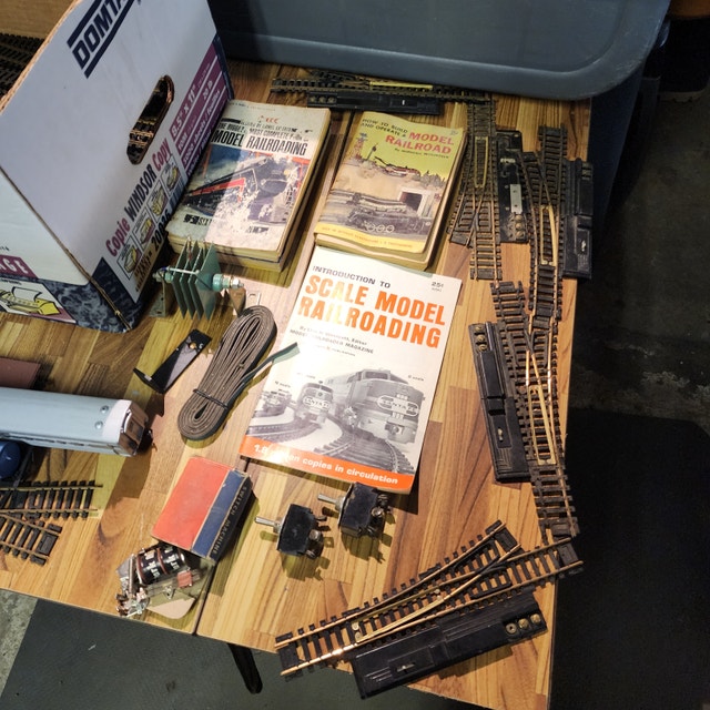 Vintage Lionel Train Set 1950s HO Scale