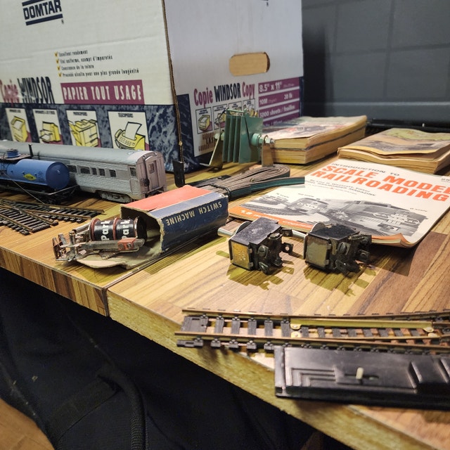 Vintage Lionel Train Set 1950s HO Scale - photo 2