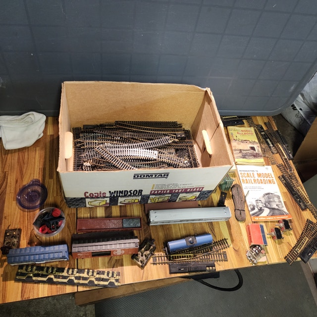 Vintage Lionel Train Set 1950s HO Scale - photo 5