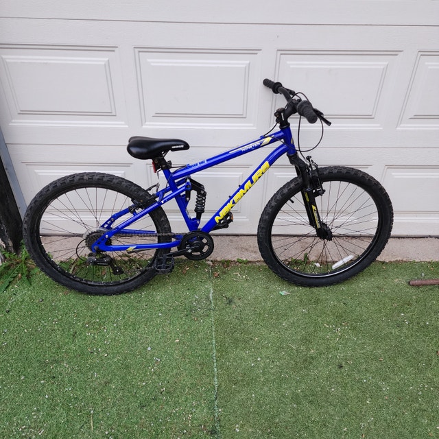 24'' Wheel Nakamura Monster Blue Dual Suspension Bicycle - photo 5