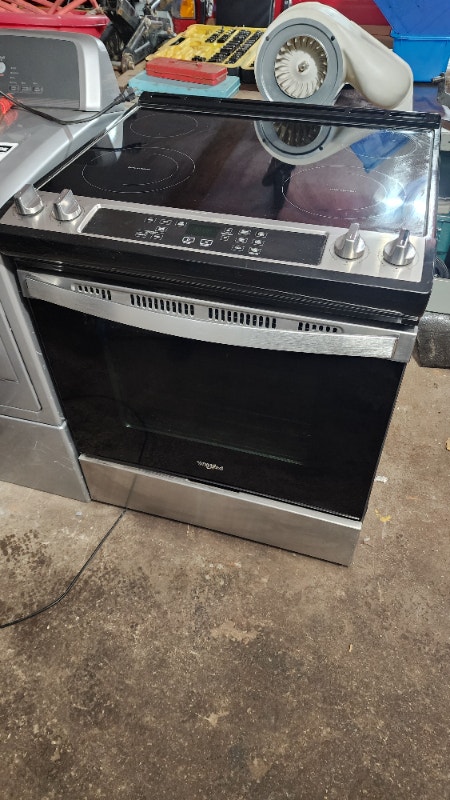 Whirlpool Electric Range Glass Top Oven