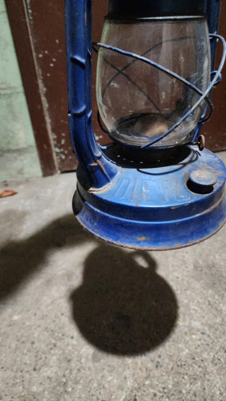 Dietz Vintage Lantern Decor Blue Hong Kong - photo 4