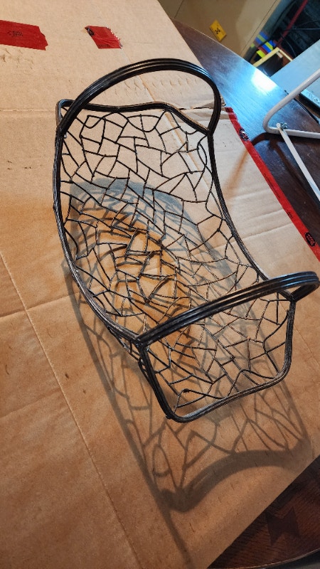 Wire Mesh Countertop Decor Tray Holder - 10'' x 18''
