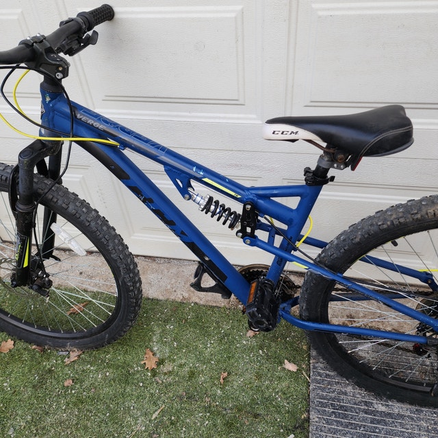 27.5'' CCM Verge Dual Suspension Mountain Bike - Blue - photo 2