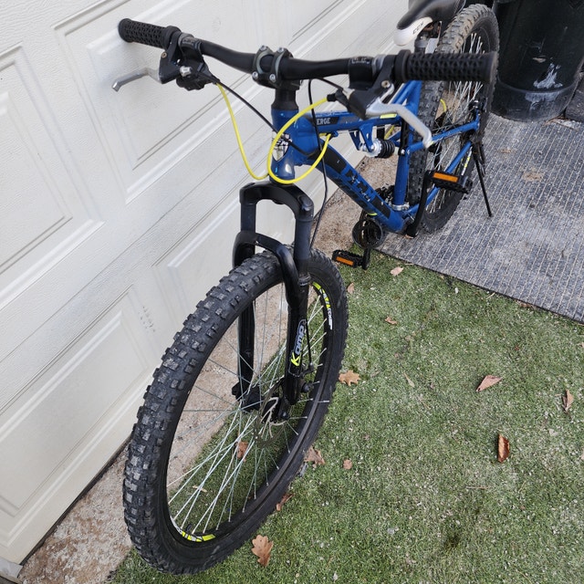 27.5'' CCM Verge Dual Suspension Mountain Bike - Blue - photo 3