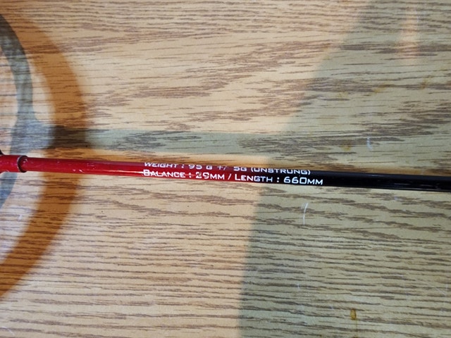 Badminton Racket Power Elite 10 Red - photo 3