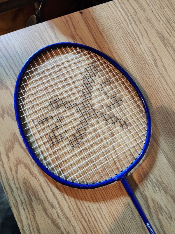 Badminton Racket - Blue, High Tempered Steel Shaft - photo 4