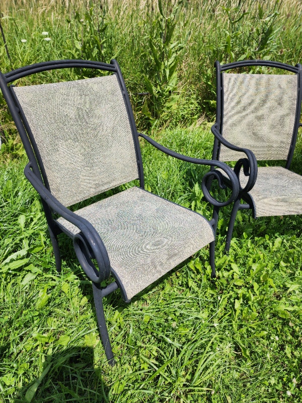 4 Chairs - Aluminum Mesh Pool/Patio - photo 2