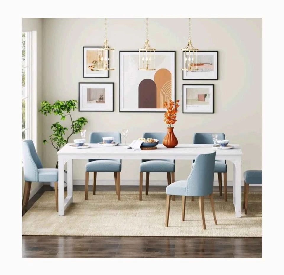 78.74 Inches Modern Dining Table for 8-10 - photo 3