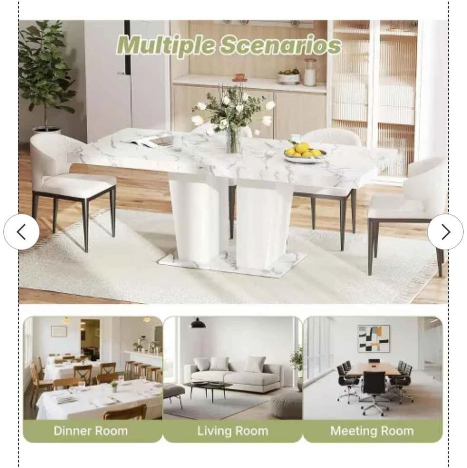 Expandable Farmhouse Dining Table (6-10 Seats) - photo 2