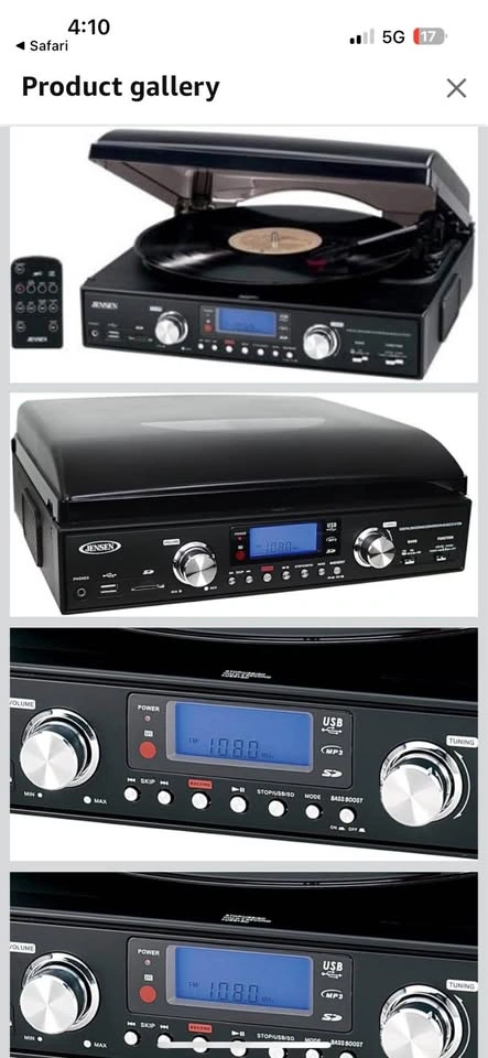 Jensen Record Player - photo 5