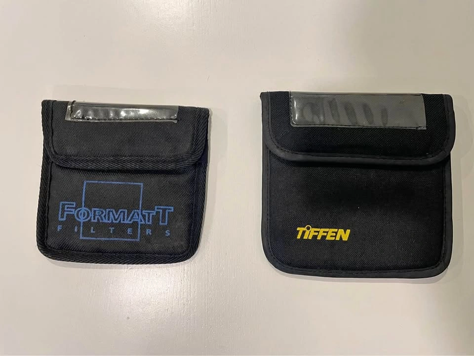Camera Film Filter Pouches - Formatt & Tiffen