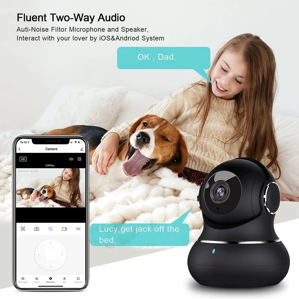 Litokam LF-P1t Pan/Tilt WiFi Pet/Baby Monitor - photo 5