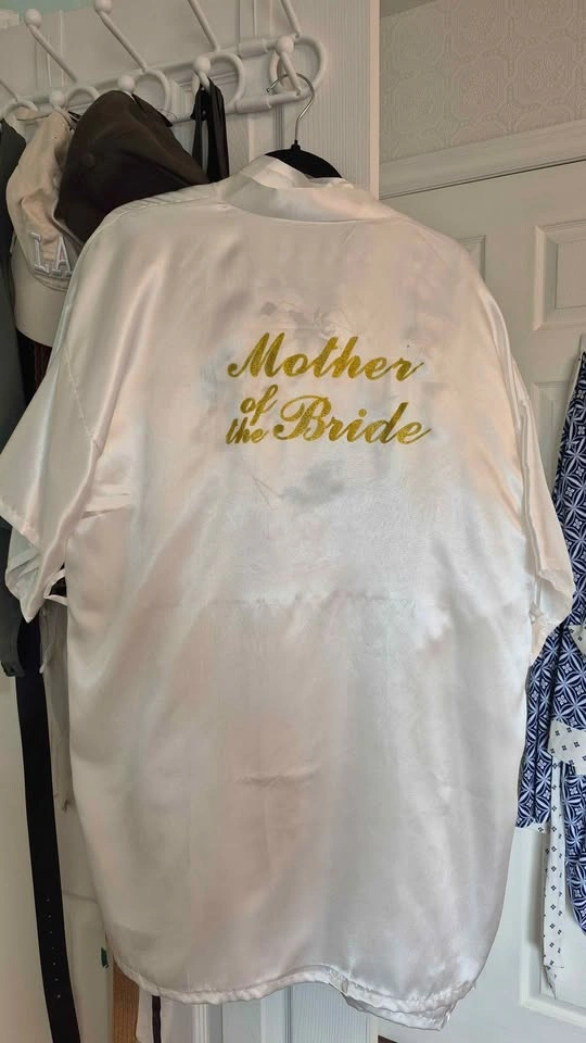 White Satin Robes - Bridesmaid & Mother of Bride - photo 2