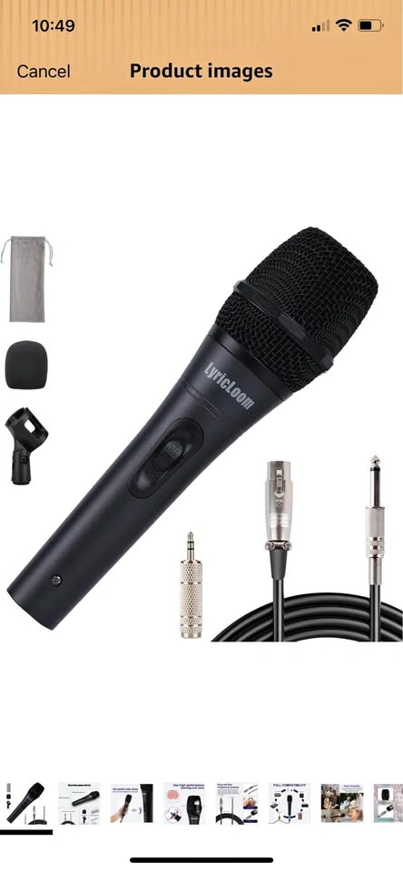 NEW Professional Wired Microphone for Karaoke