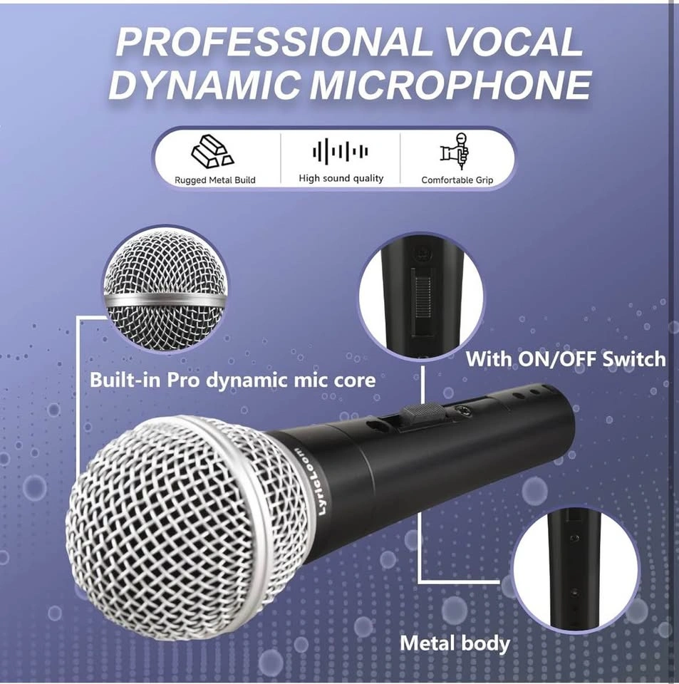 NEW Wired Microphone for Karaoke Singing - photo 2