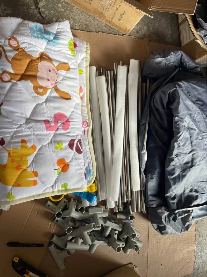 New 59x59inch Playpen with Mat - photo 2