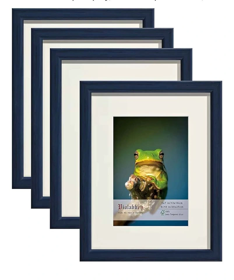 VIOLABBEY 8x10 Picture Frames Set of 4