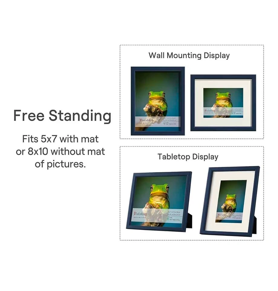 VIOLABBEY 8x10 Picture Frames Set of 4 - photo 3