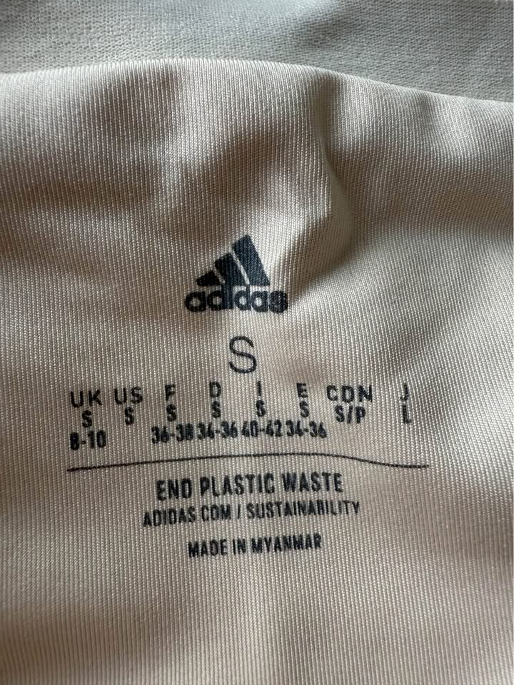 Adidas - Sports Club High Waist 7/8 Leggings - Size S - photo 3