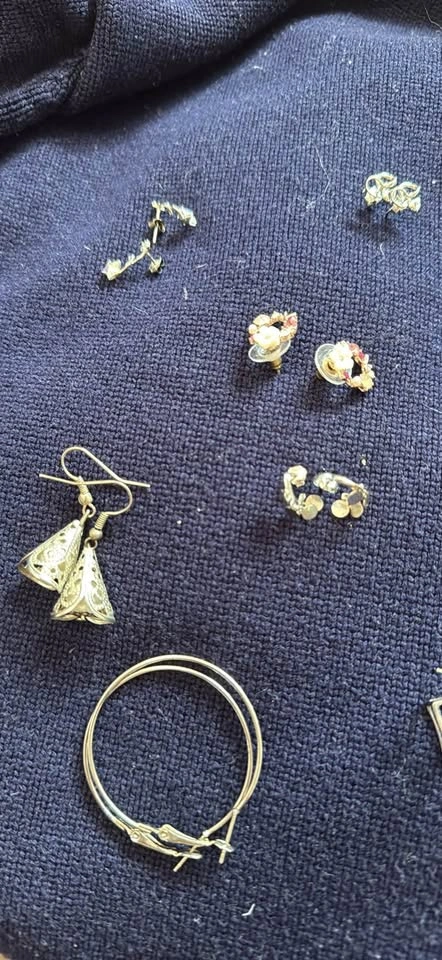 925 Sterling Silver & Freshwater Pearl Earrings - $15 - photo 4