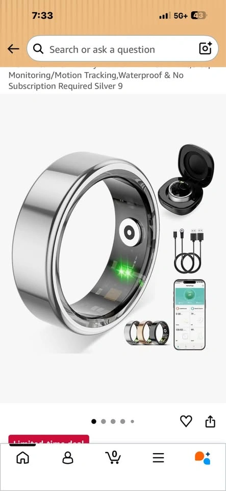 Smart Ring - Size 8 - photo 3