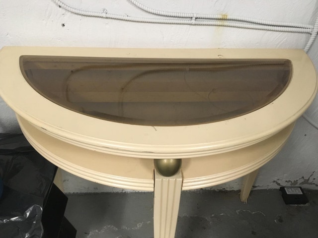 table with glasses