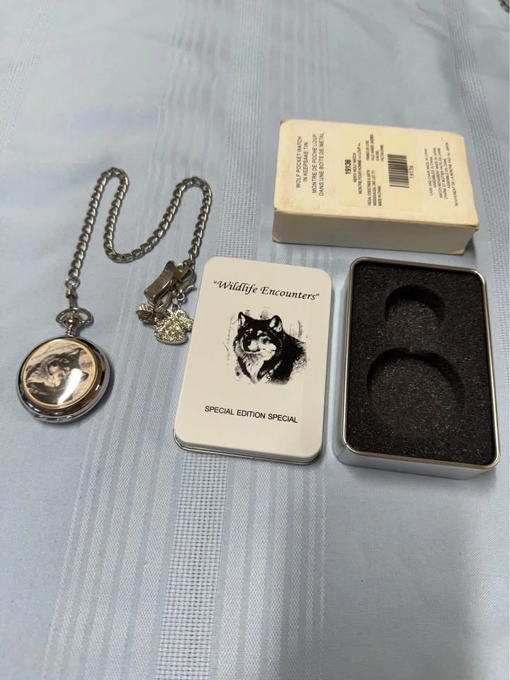 Wolf pocket watch - photo 4