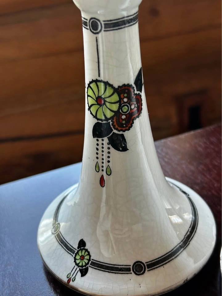 Art Deco Vintage Candlesticks - photo 3