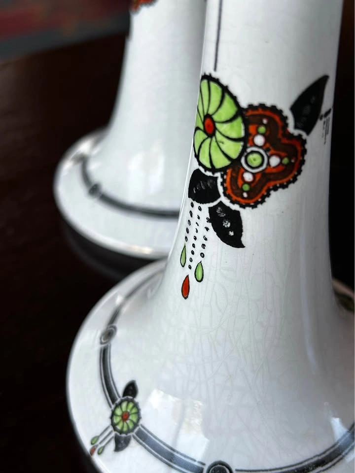 Art Deco Vintage Candlesticks - photo 4