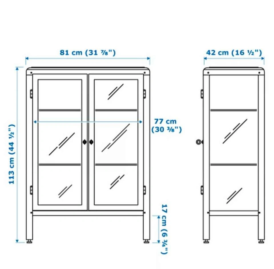 Fabrikor Glass Ikea Cabinet - photo 5