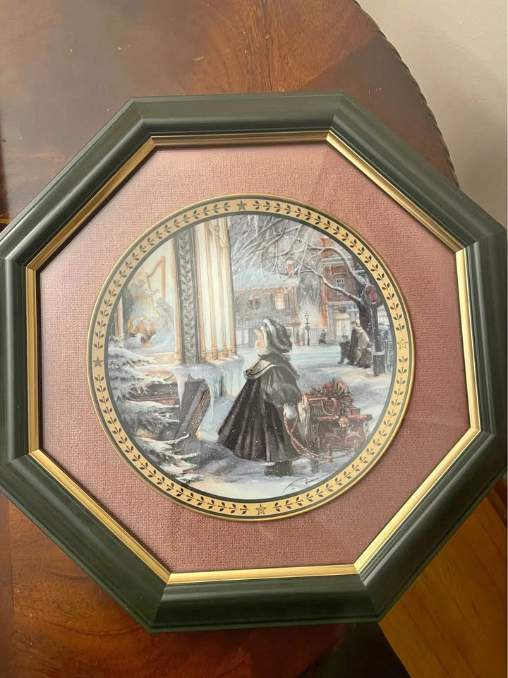 Limited Edition Trisha Romance Collectors Plate