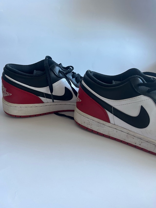 Nike Vintage Men's Air Jordan 1 Low 'Bred Toe' Size 10.5 - photo 3