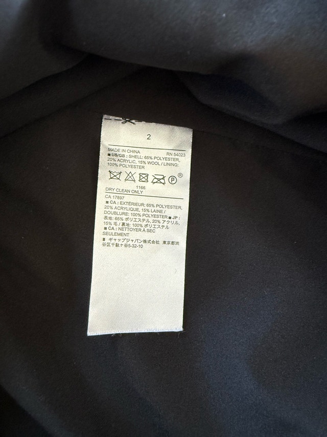 Banana Republic Black & White Houndstooth Skirt Size 2 - photo 5