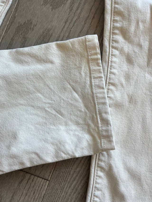 Armani Exchange Women's Cream Denim Pants Size 29 - photo 4