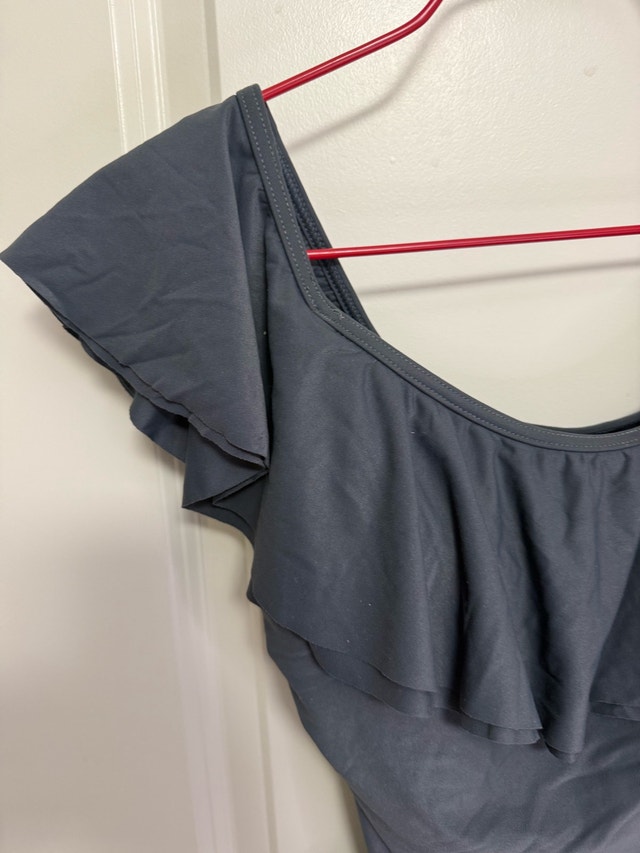 Michael Kors Charcoal Women's Swimsuit One piece Size 6 - photo 3