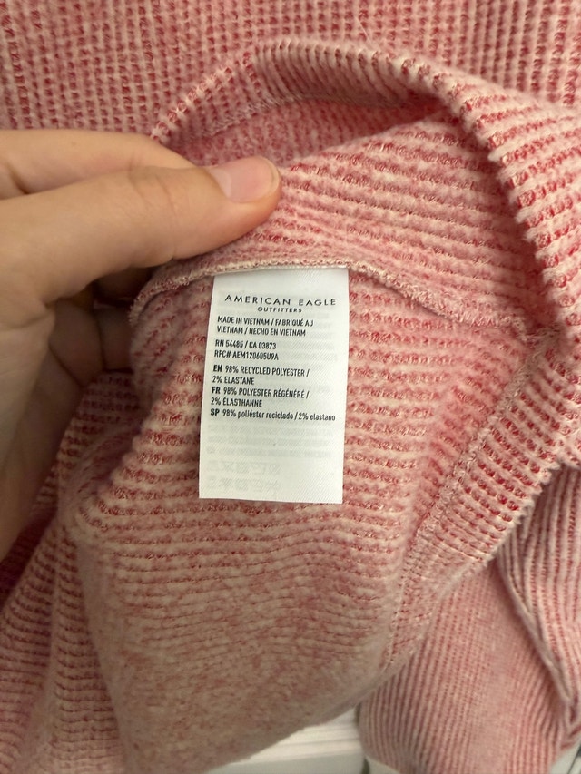 American Eagle Lounge Knit Short Pullover Sweater M - photo 4