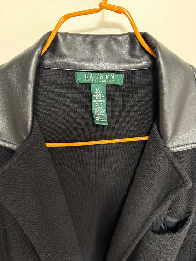 Ralph Lauren Women's Knit Blazer Coat M - photo 4
