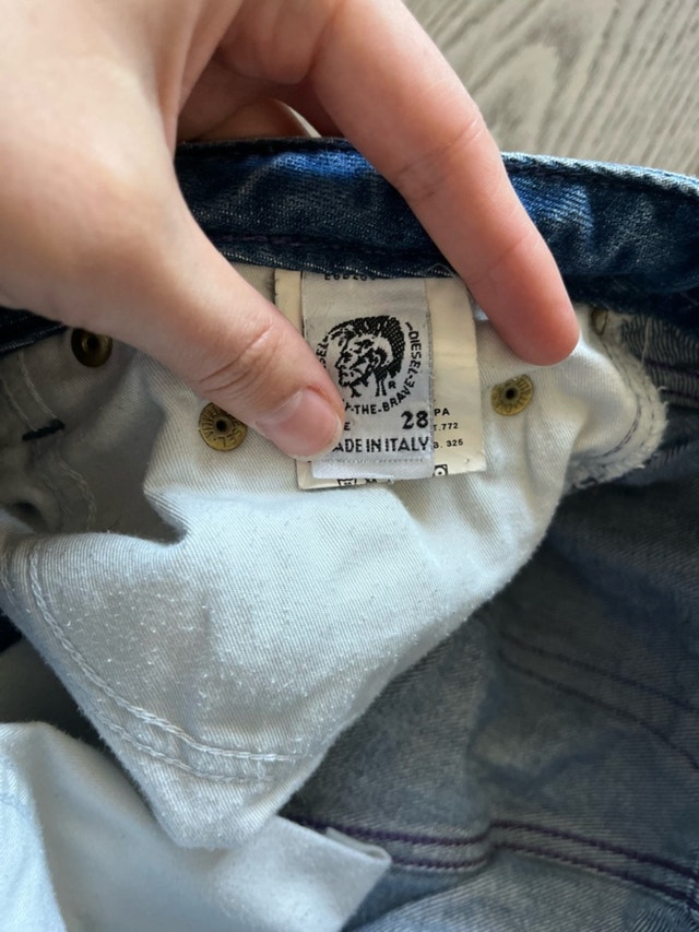 Diesel Men's Faded Blue Jeans - Size 28 - photo 2