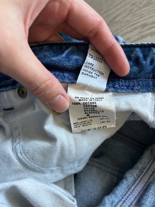 Diesel Men's Faded Blue Jeans - Size 28 - photo 3