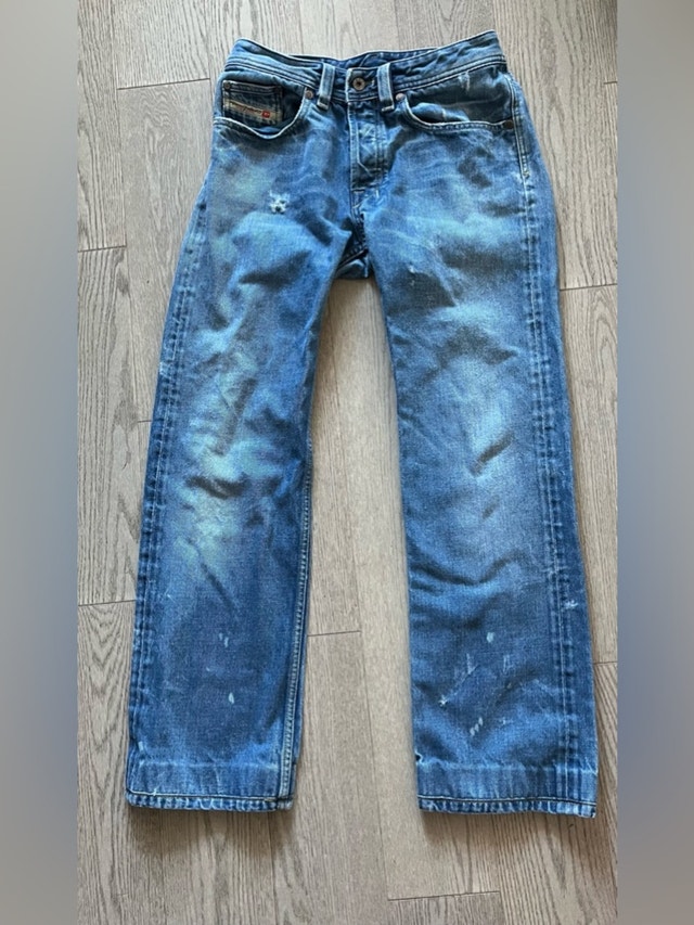 Diesel Levan Y2K Men's Classic Blue Straight-Leg Jeans W29 L 32 - photo 3