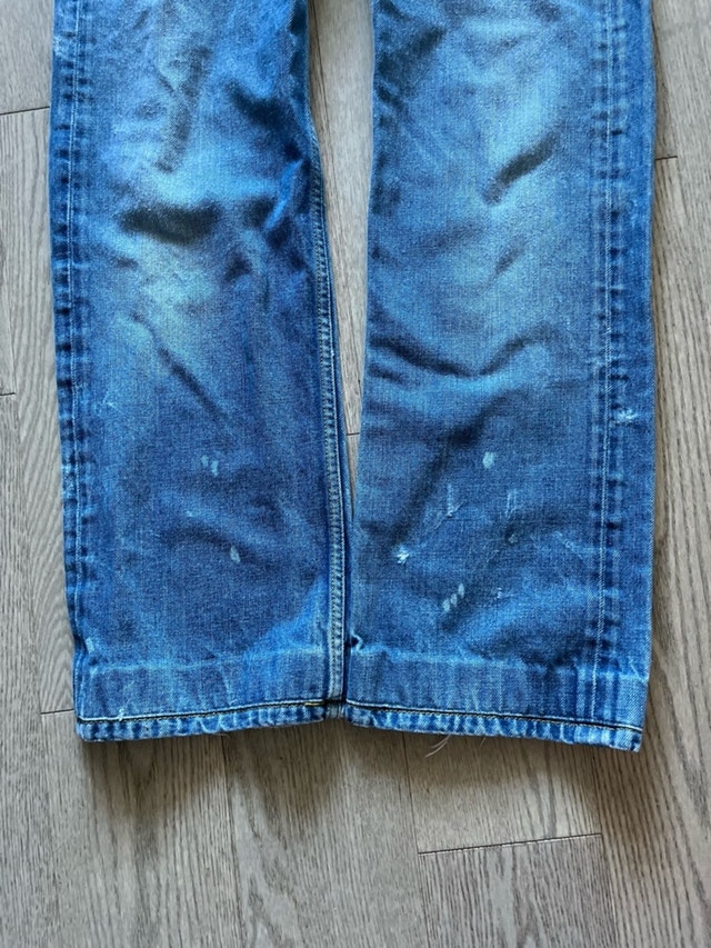 Diesel Levan Y2K Men's Classic Blue Straight-Leg Jeans W29 L 32 - photo 5