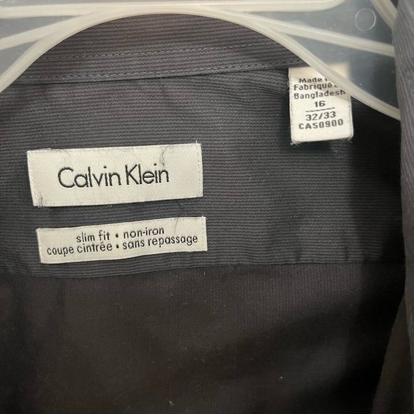 Calvin Klein Men's Charcoal Shirt L - photo 4