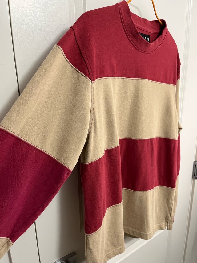 Empyre Men's Striped Long Sleeve Shirt M - photo 5
