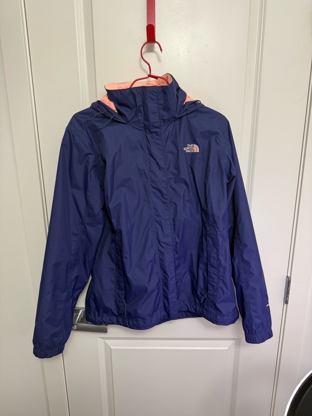 The North Face Women's Navy & Coral Windbreaker - Size L - photo 2