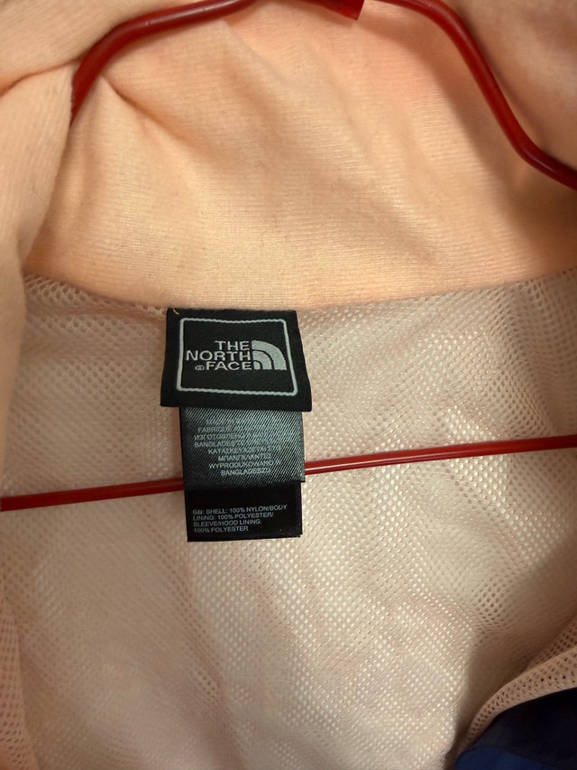 The North Face Women's Navy & Coral Windbreaker - Size L - photo 3