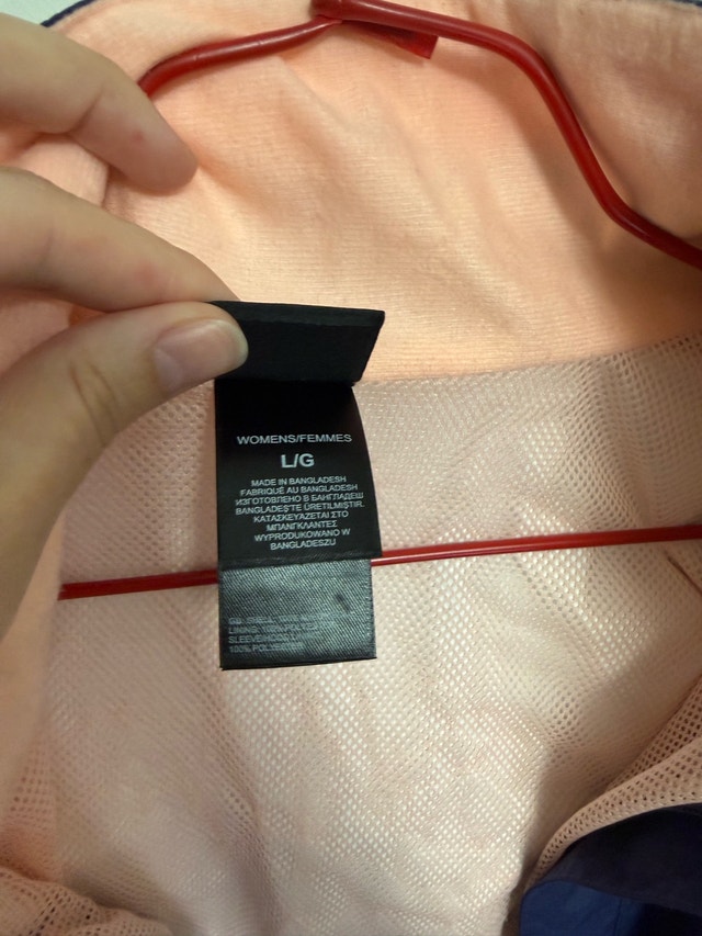 The North Face Women's Navy & Coral Windbreaker - Size L - photo 4