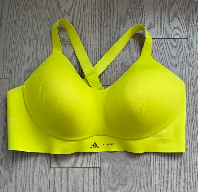 Adidas x Ivy Park Women's Yellow Sports Bra 3X